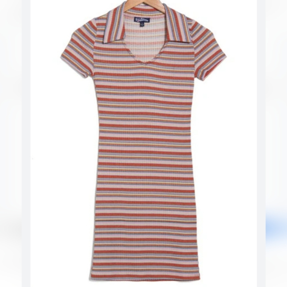 Freshman 1996,NWT, Stripe Short Sleeve Polo,XS